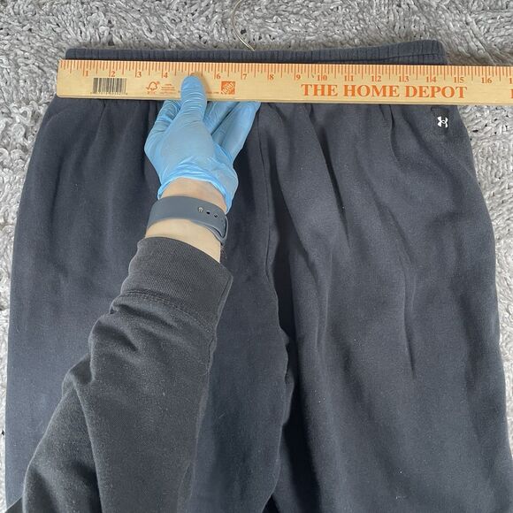 Under Armour Project Rock Sweatpants Men's Large Black "Iron Paradise" Gym Train - Picture 5 of 7